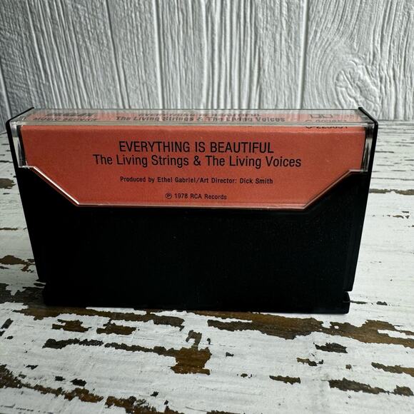 The Living Strings &  Living Voices Everything is Beautiful Cassette Tape 1978 - Picture 5 of 5